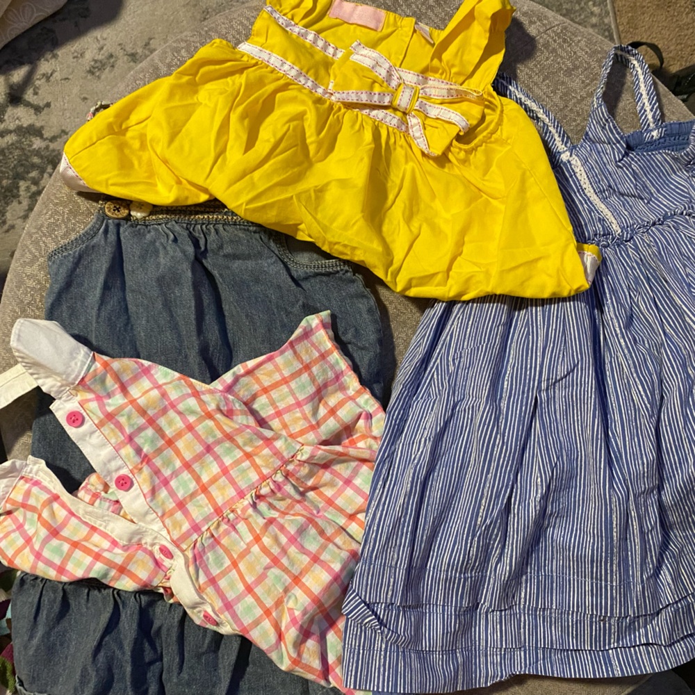 Girls 3T bundle dresses  and shirts